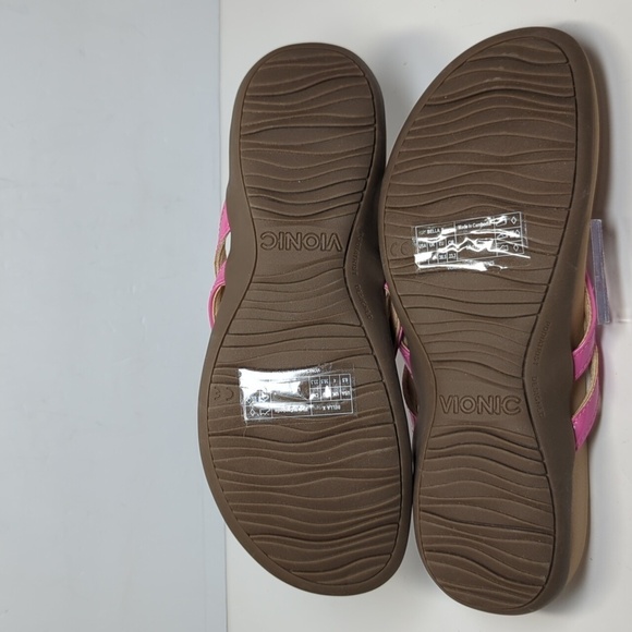 NWOT Vionic Bella X anniversary orthotic thong sandals women's size 6.5 EU 36.5 - Picture 8 of 14